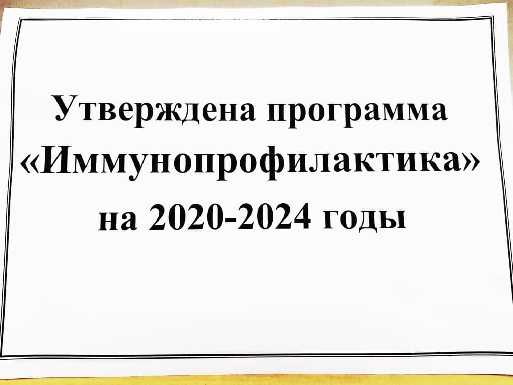 Утверждена Программа «Иммунопрофилактика» на 2020-2024 годы | РЦИ в КР